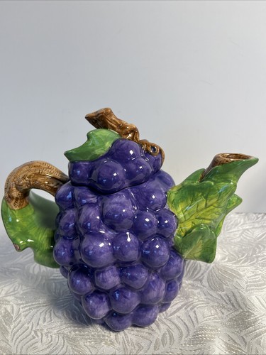 Vtg ceramic stokes - vtg., purple
