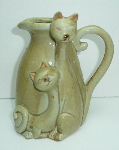 Cute ceramic cat - cute, vase